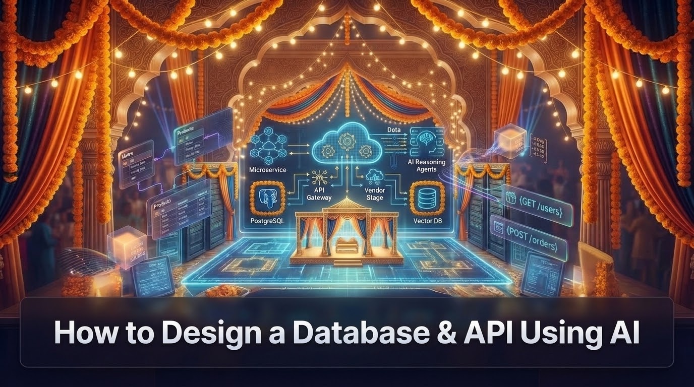 How to Design a Database & API Using AI